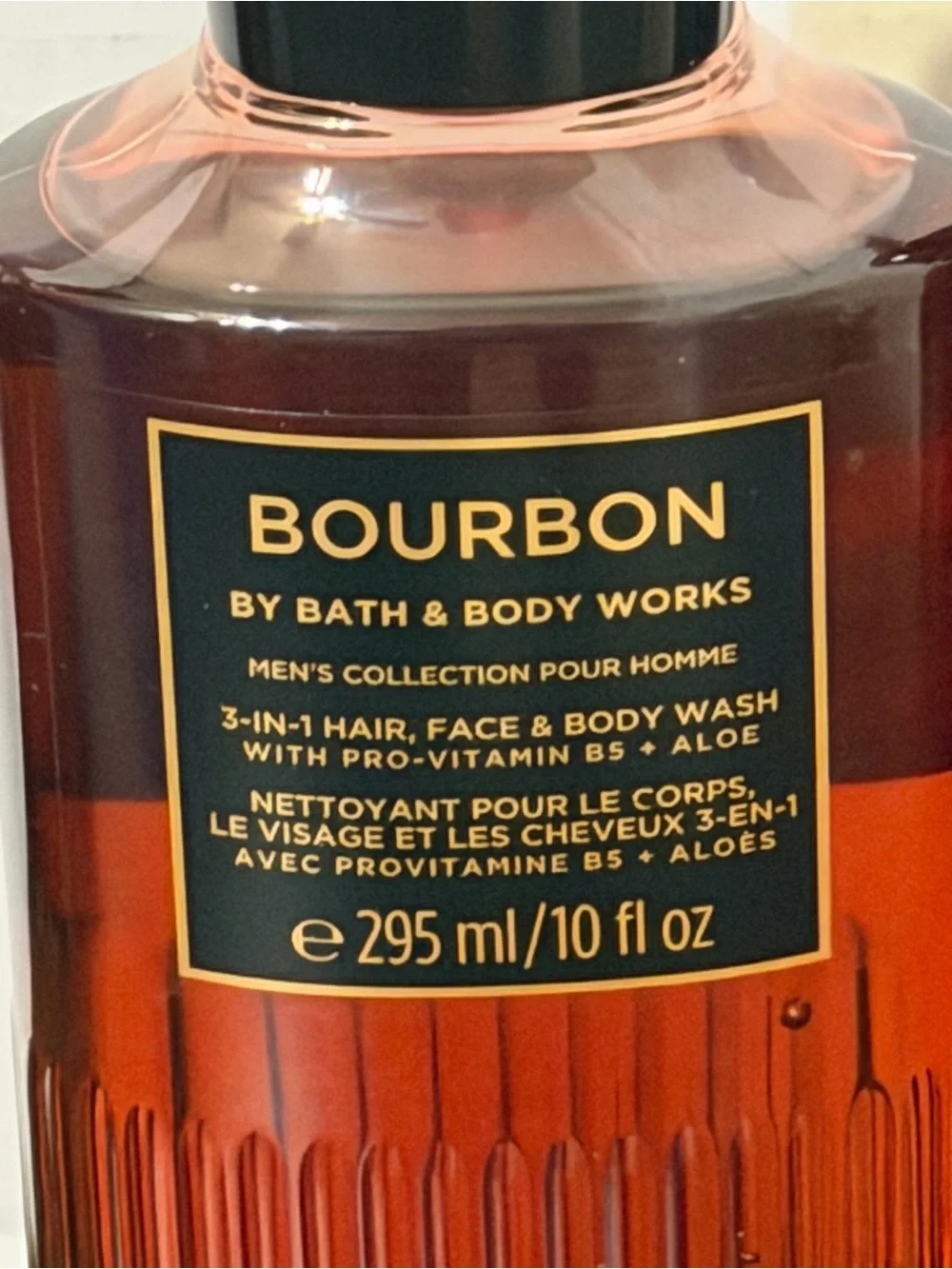 2 Bath & Body Works Men’s Bourbon Body Washes 3-in-1 Hair, Face, Body 10 oz ea